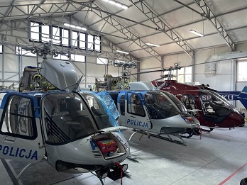 Bell 407GXi należących do polskiej Policji